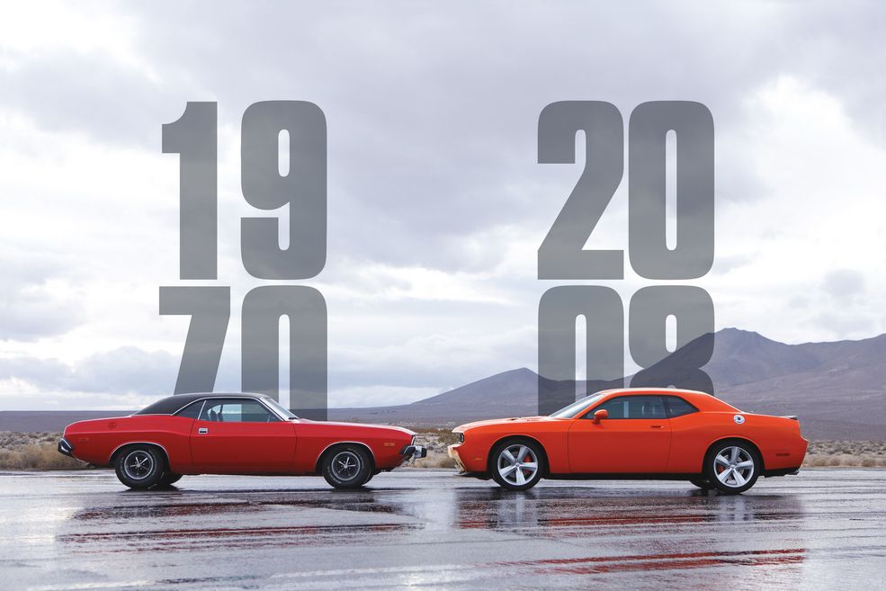 1970 - 2008 Dodge Challenger (fot. tapeciarnia.pl)