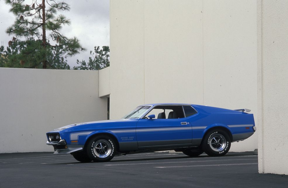 1971 Ford Mustang Boss 351 (fot. ridelust.com)