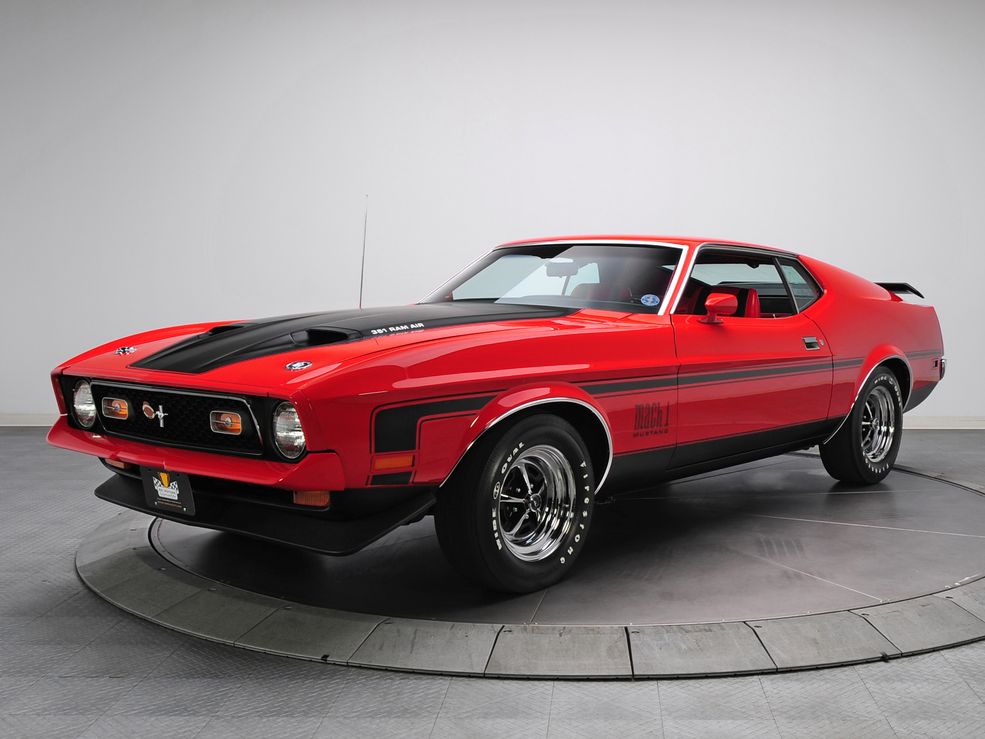 1971 Ford Mustang Mach 1 351 H.O. Ram Air