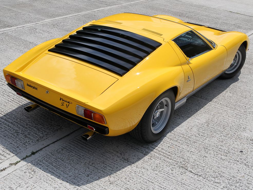 1971 Lamborghini Miura P400 SV