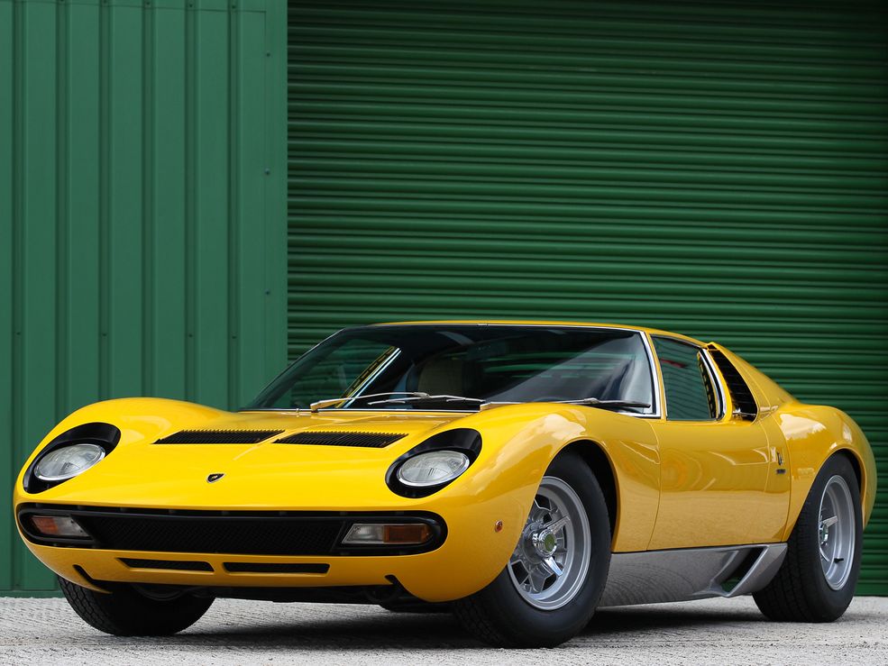 1971 Lamborghini Miura P400 SV
