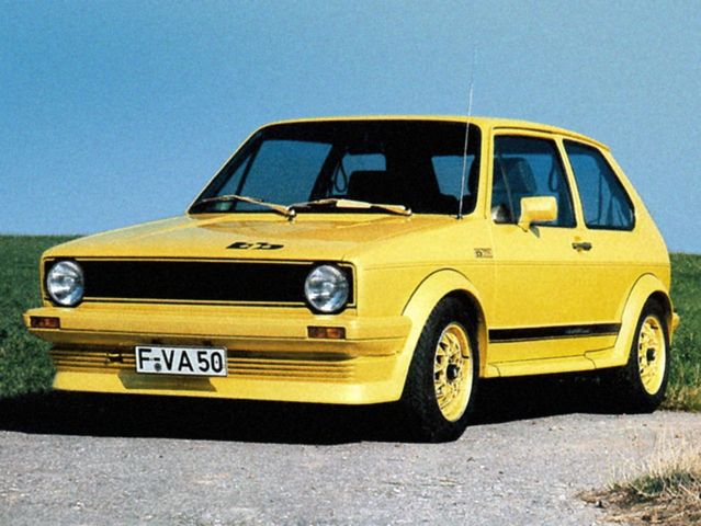 1980 Volkswagen Golf I GTI BB Citrin