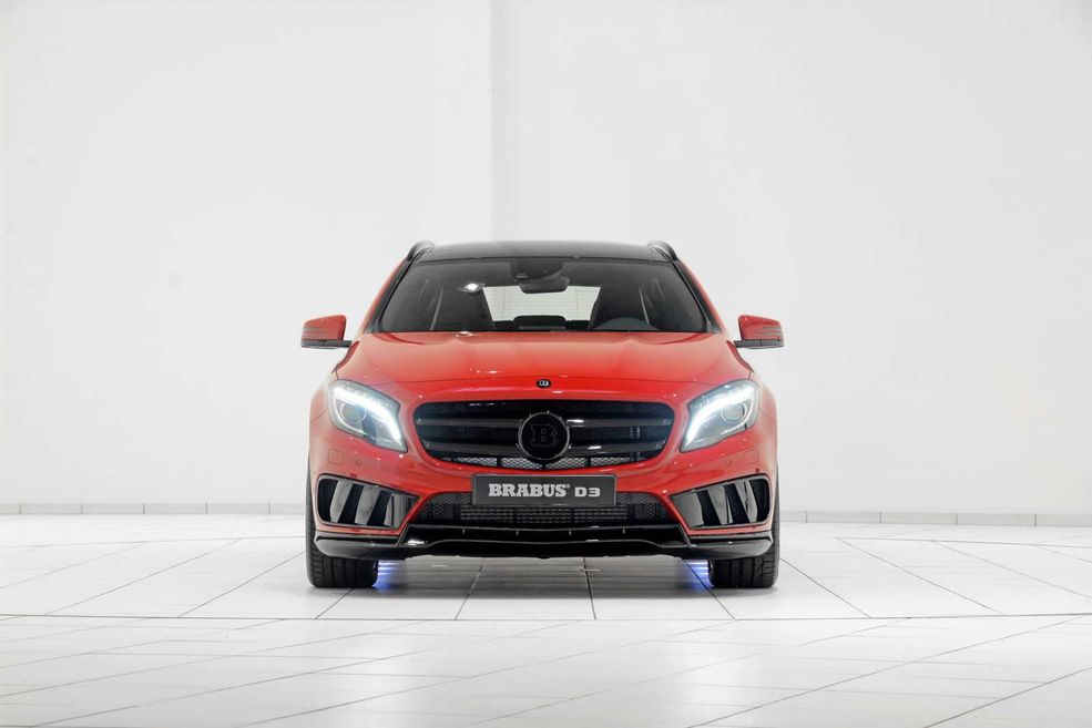 Pakiet D3 od Brabusa skrócił czas przyspieszania Mercedesa GLA do 100 km/h do poziomu 8 s. To poprawa o 0,3 s.