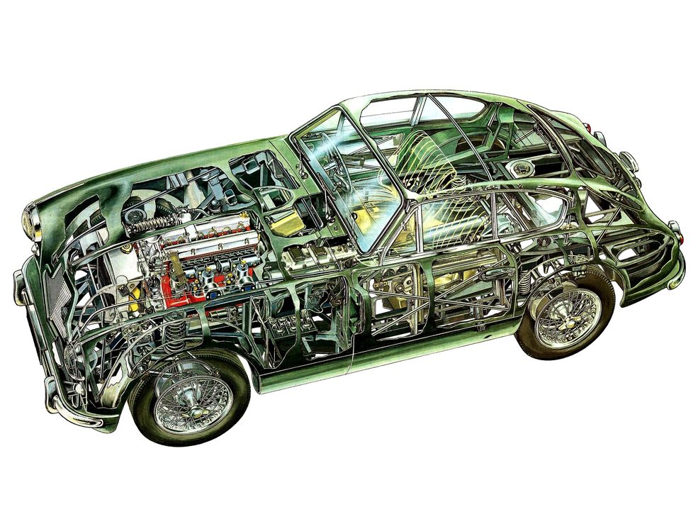 Aston Martin DB2/4 Sports Saloon (1953)