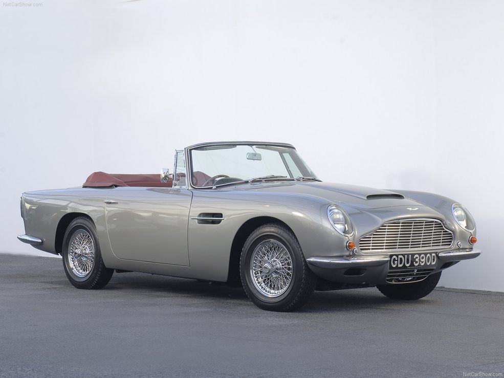 Aston Martin DB6 Volante (fot. oldstuff.in)