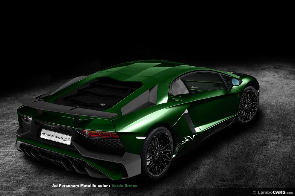 Lamborghini Aventador LP 750-4 SuperVeloce w 34 kolorach [galeria zdjęć ...