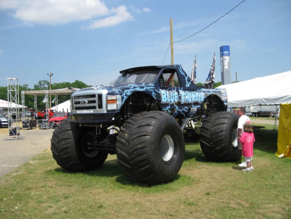 Monster Truck Blue Thunder na bazie Forda F-350 Superduty