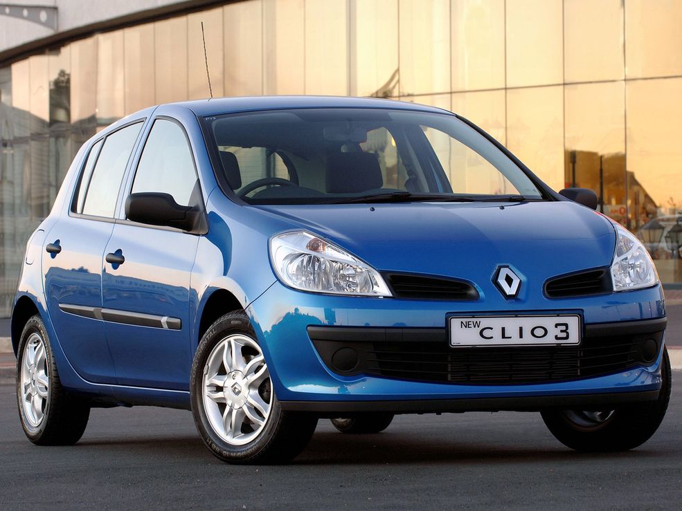 Renault Clio 3 generacji dane techniczne, spalanie
