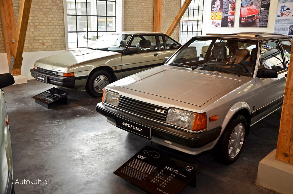 Frey's Mazda Classic Car Muzeum podróż w czasie z