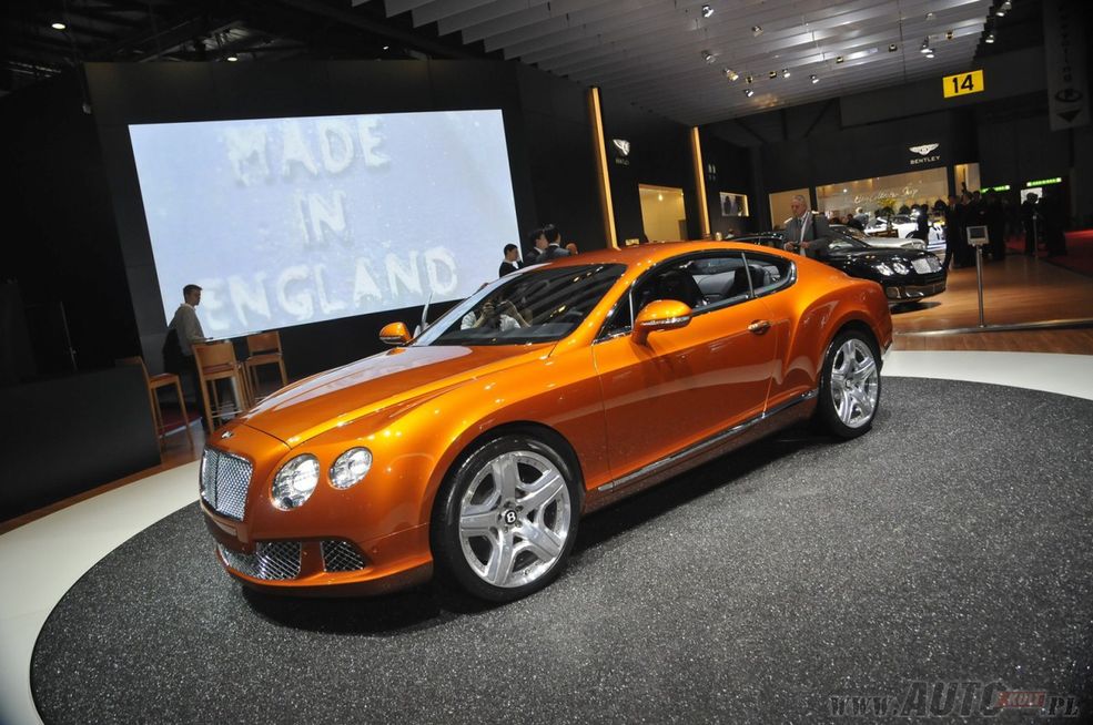 Geneva Motor Show 2011 - Bentley Continental GT