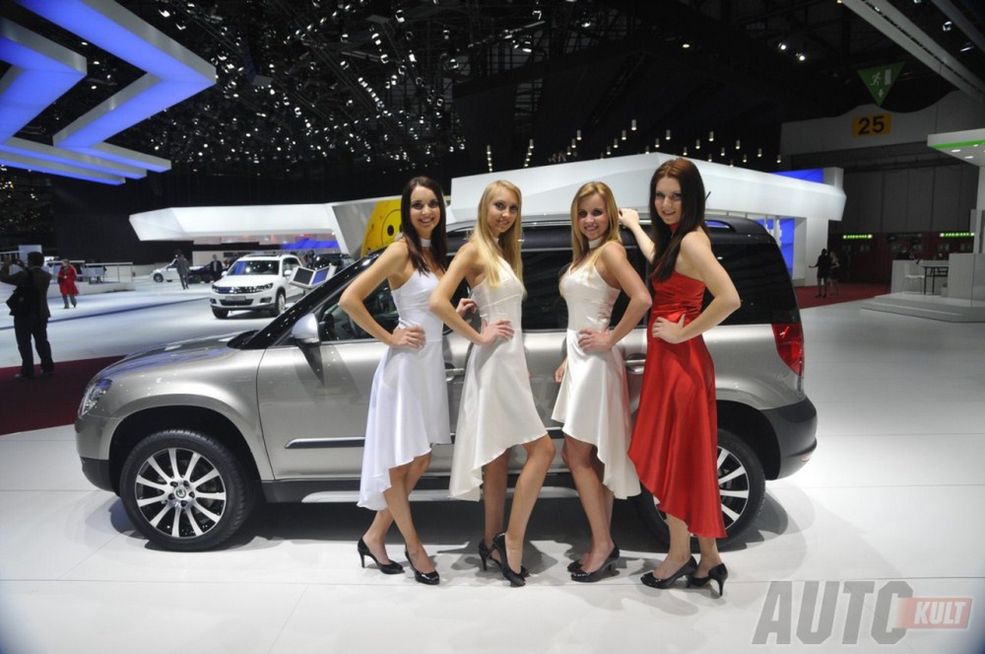 Hostessy z Geneva Motor Show