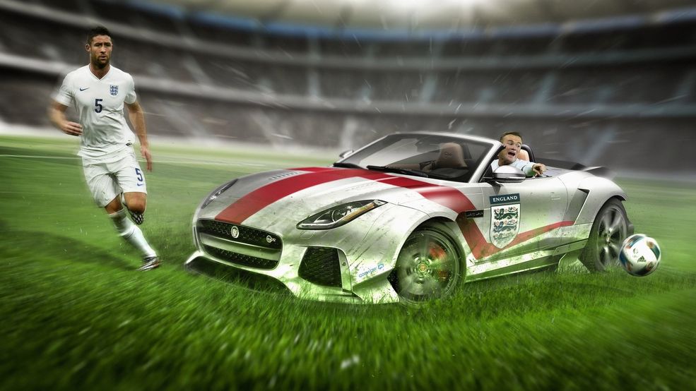 Anglicy mogą być dumni z Jaguara F-Type SVR Cabriolet, ale na pewno nie z remisu w meczu z Rosją.