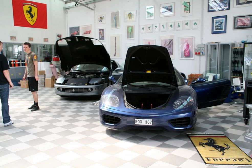 Ferrari 456, Ferrari F360 (fot. luxury4play.com)