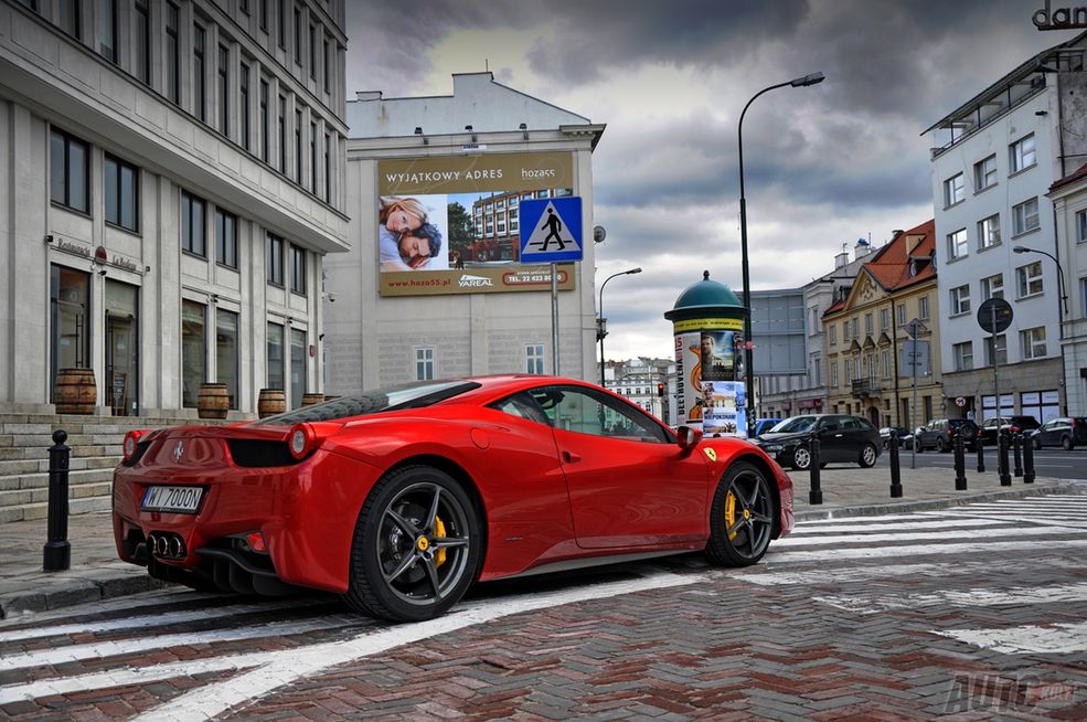 Ferrari 458 Italia (Fot. Mariusz Zmysłowski)