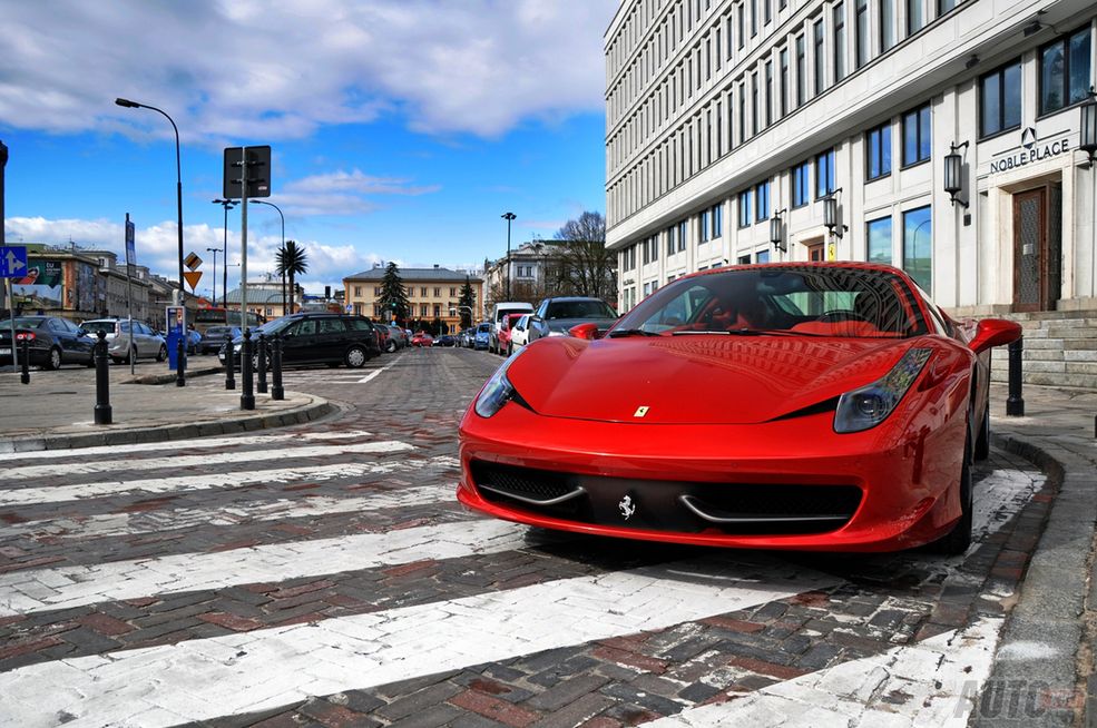 Ferrari 458 Italia (Fot. Mariusz Zmysłowski)