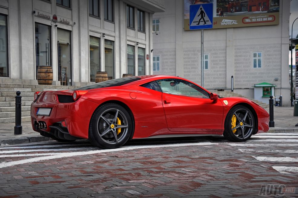 Ferrari 458 Italia (Fot. Mariusz Zmysłowski)
