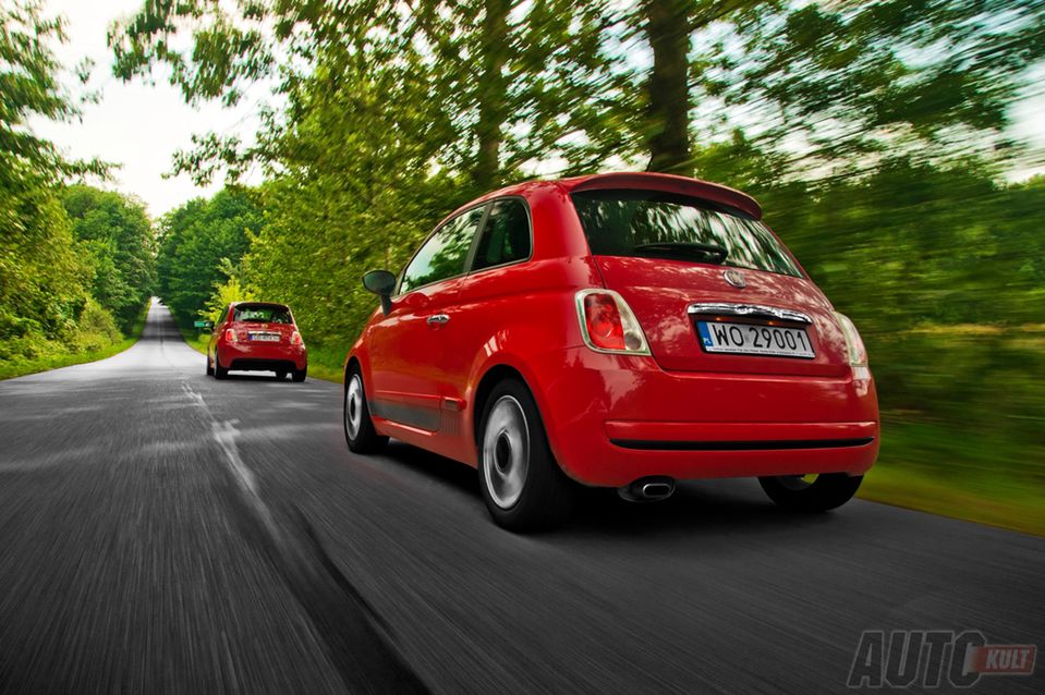 Abarth 500 esseesse & Fiat 500 1,2 Sport
