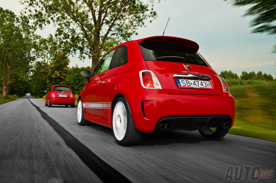Abarth 500 esseesse & Fiat 500 1,2 Sport