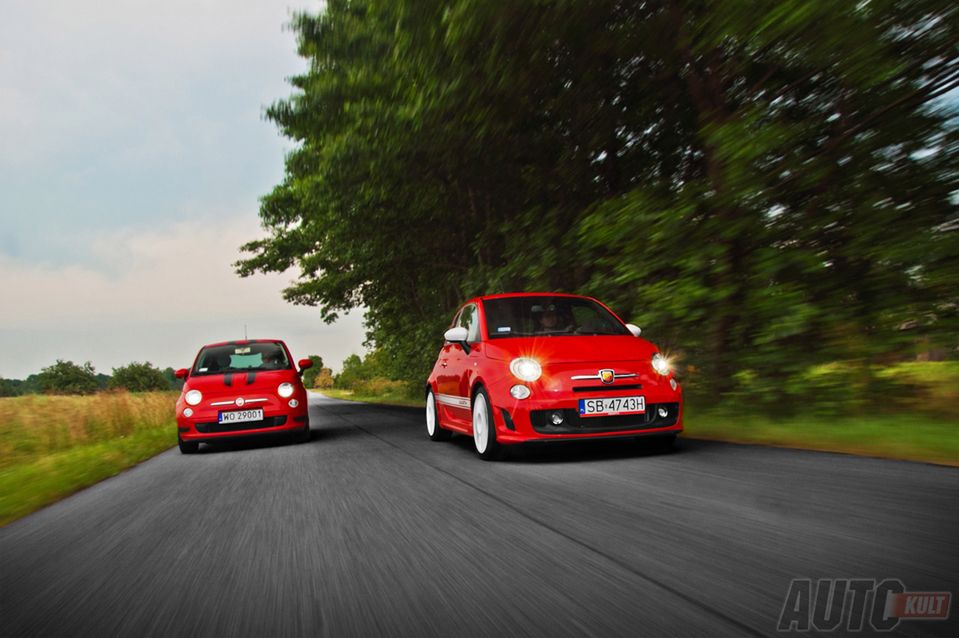 Abarth 500 esseesse & Fiat 500 1,2 Sport