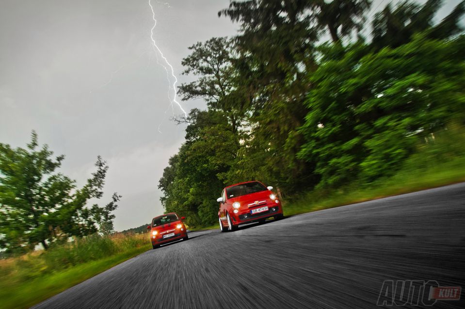 Abarth 500 esseesse & Fiat 500 1,2 Sport