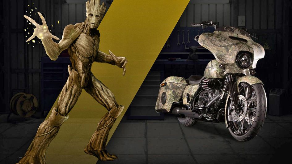 Harley-Davidson Street Glide Special "Groot"