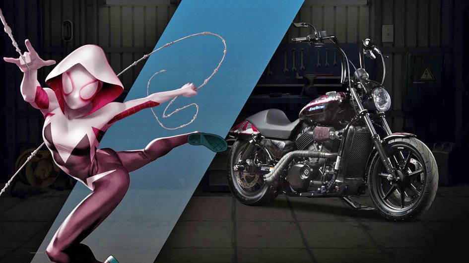 Harley-Davidson Street 500 "Spider Gwen"