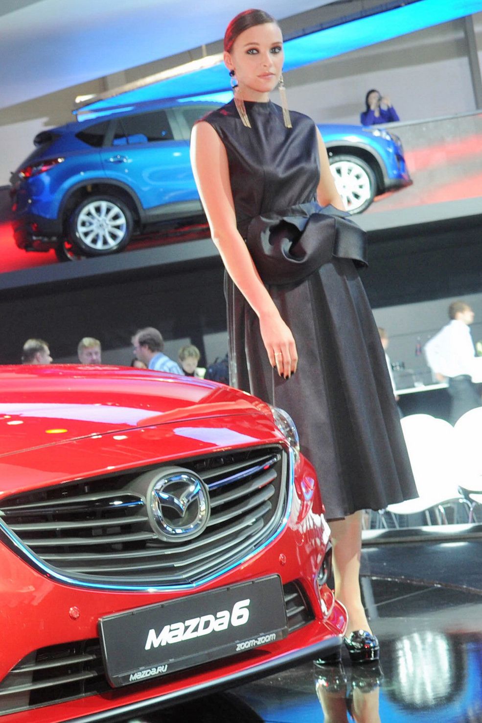 Hostessy z targów motoryzacyjnych w Moskwie (2012)