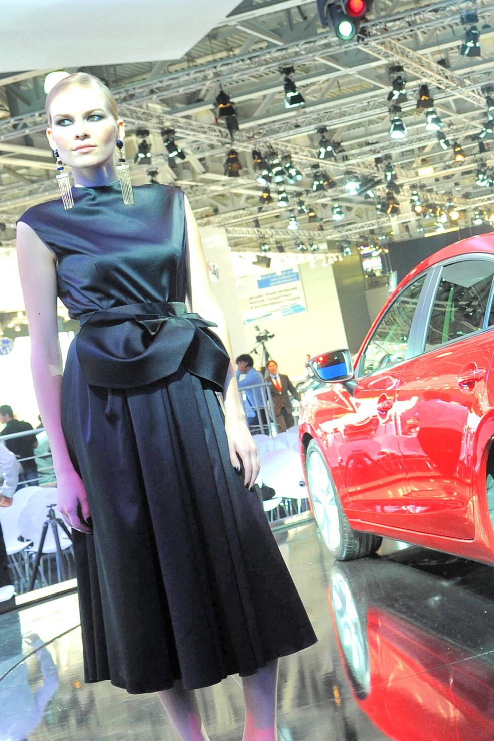 Hostessy z targów motoryzacyjnych w Moskwie (2012)