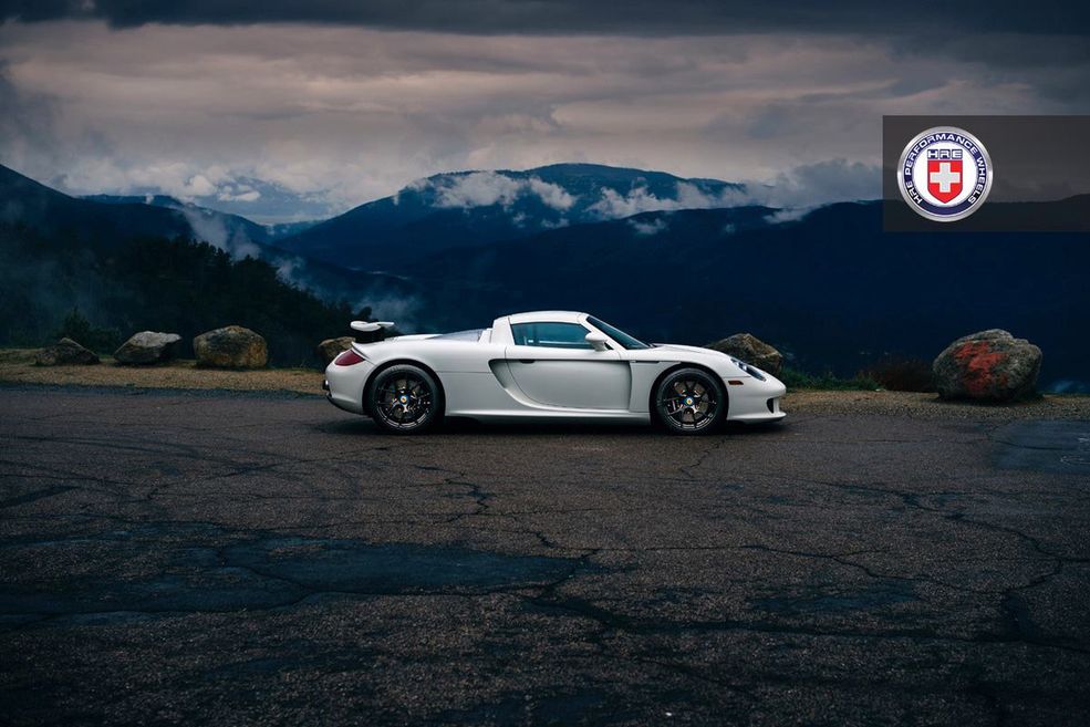 Porsche Carrera GT na felgach HRE [galeria zdjęć