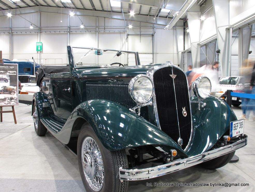 Polski Fiat 518 Mazur Cabrio z 1935 roku