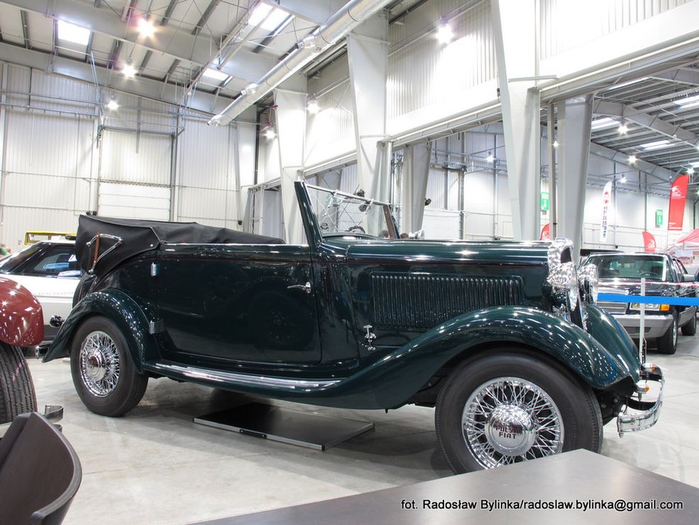 Polski Fiat 518 Mazur Cabrio z 1935 roku