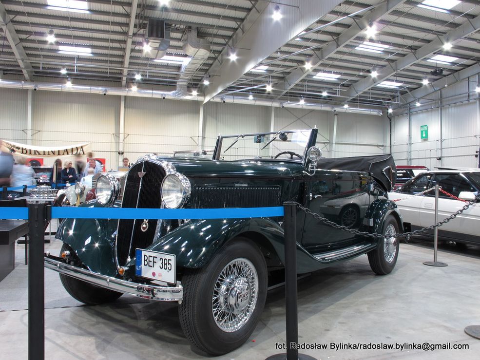 Polski Fiat 518 Mazur Cabrio z 1935 roku