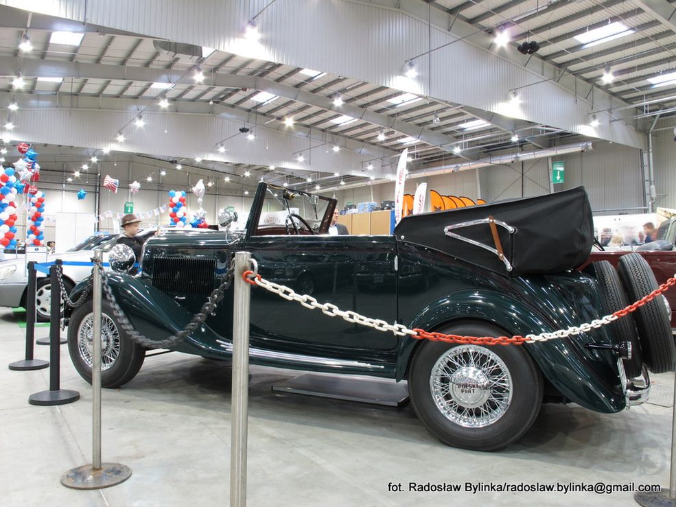 Polski Fiat 518 Mazur Cabrio z 1935 roku