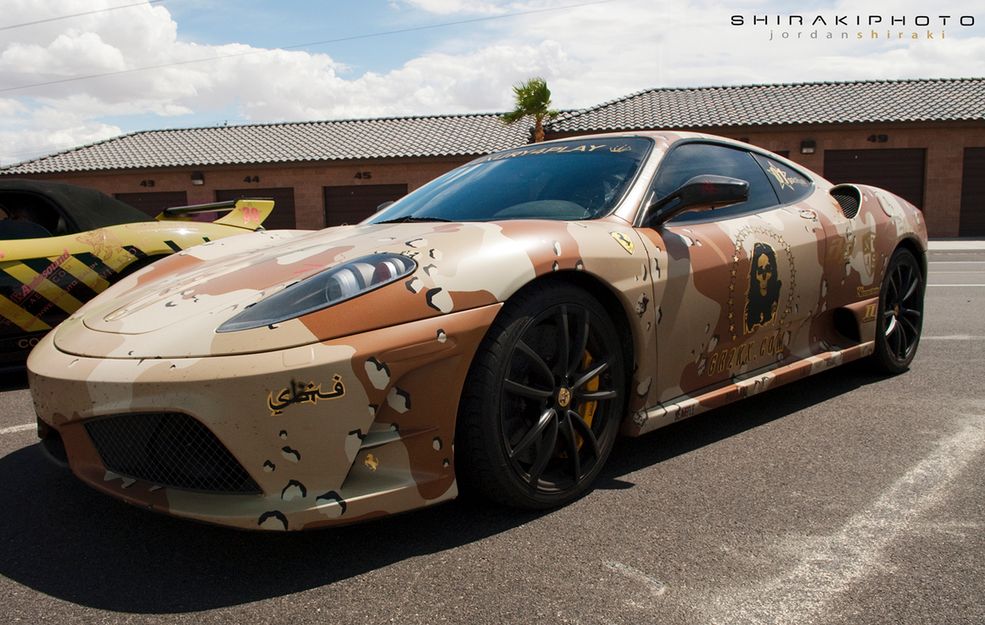 Jordan Shiraki Portfolio Ferrari w moro!