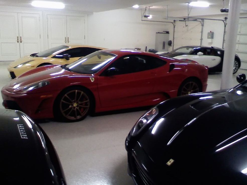 Lamborghini Gallardo, Ferrari 430 Scuderia, Ferrari 599 (fot. luxury4play.com)