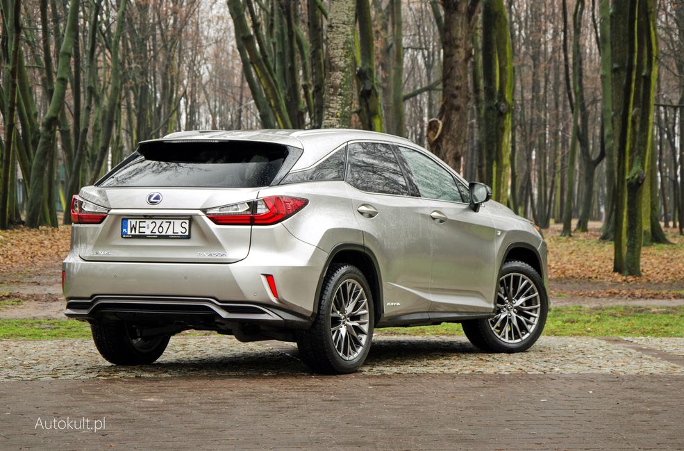 Lexus RX 450h F Sport zdjęcia z testu Autokult.pl