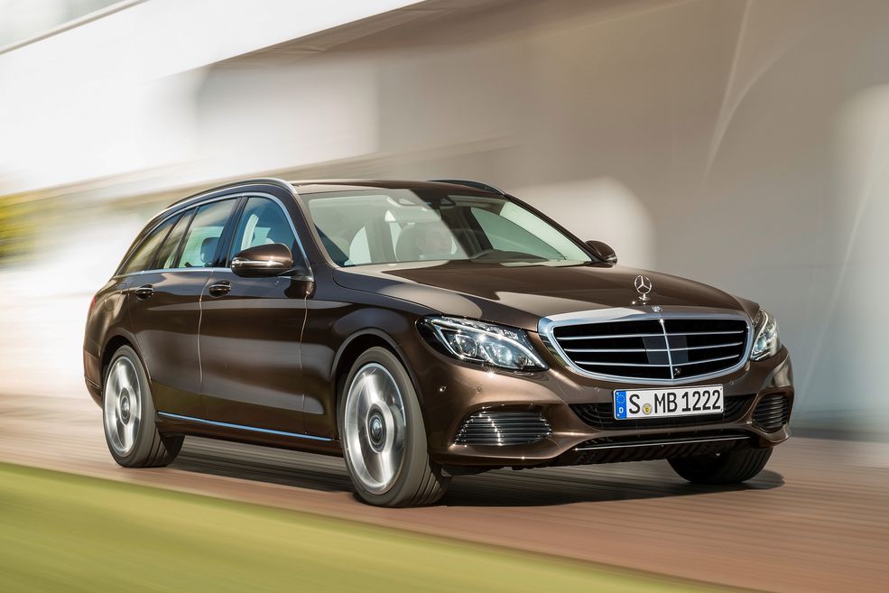 Mercedes Klasy C przed liftingiem