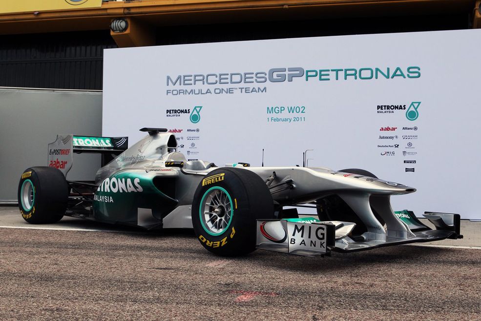 Mercedes GP MGP W02