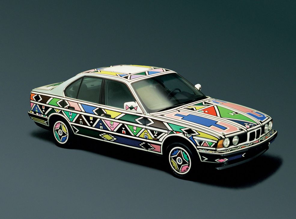 Samochód: BMW 525i
Rocznik: 1991
Autor: Esther Mahlangu