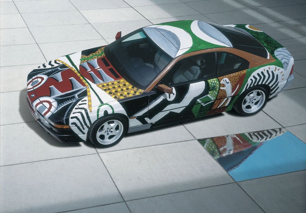 Samochód: BMW 850 CSi
Rocznik: 1995
Autor: David Hockney