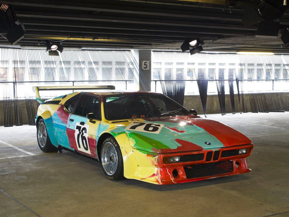 Samochód: BMW M1 Grupy 4
Rocznik: 1979
Autor: Andy Warhol
