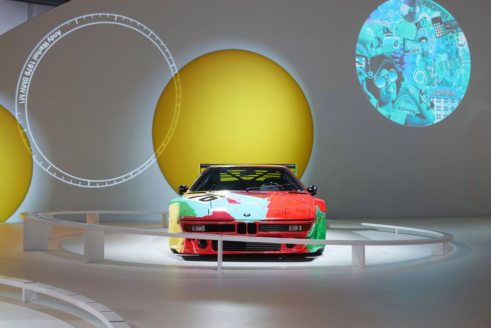 Samochód: BMW M1 Grupy 4
Rocznik: 1979
Autor: Andy Warhol