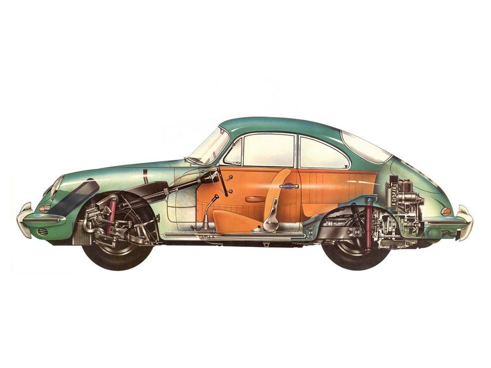 Porsche 356C 1600 Coupe (1963)