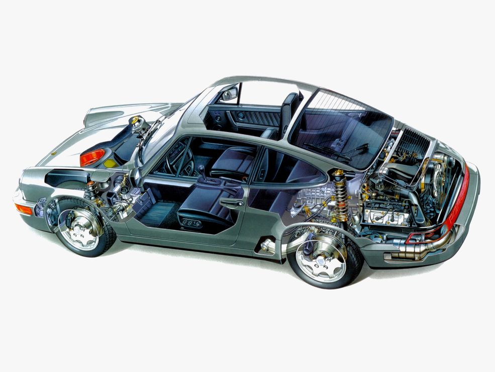 Porsche 911 Carrera 2 Coupe (964) (1989)