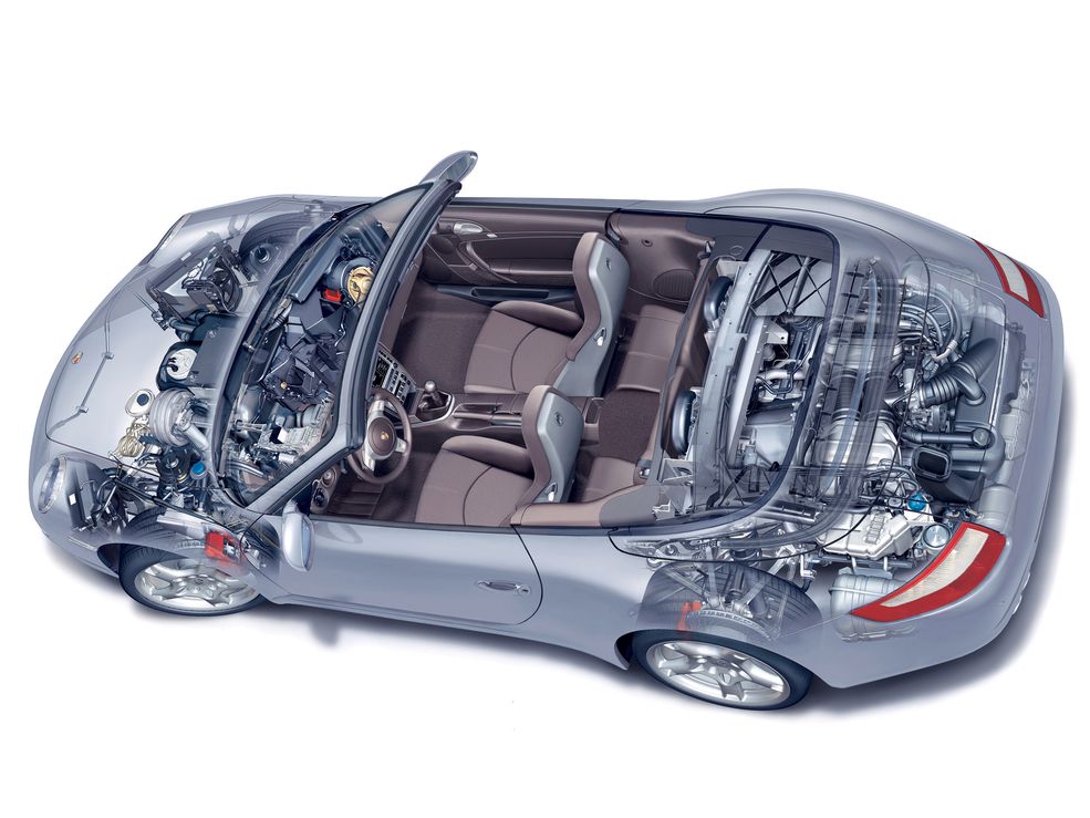 Porsche 911 Carrera 4S Cabriolet (997) (2006)