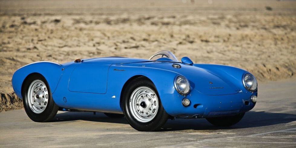 1955 Porsche 550 Spyder
Szacowana wartość: 5-6 mln dolarów
Karosowanie: Wendler
Nadwozie nr: 550-0060
Silnik nr: 90063