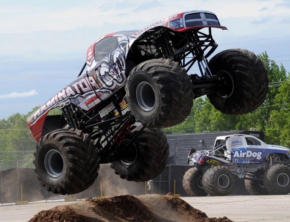 Monster Truck Raminator na bazie Dodge'a Ram