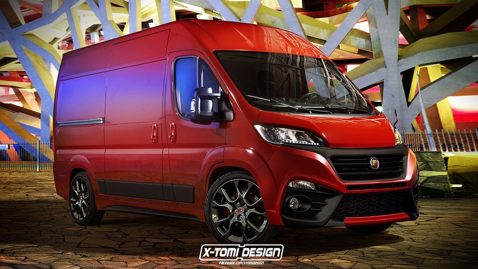 Fiat Ducato to bardzo popularny samochód dostawczy, a wyobrażamy sobie jakie wrażenie robiłby w odmianie Abarth. Mocny diesel 2.0 MultiJet podkręcony do 200 KM i przedni napęd. Jak myślicie?