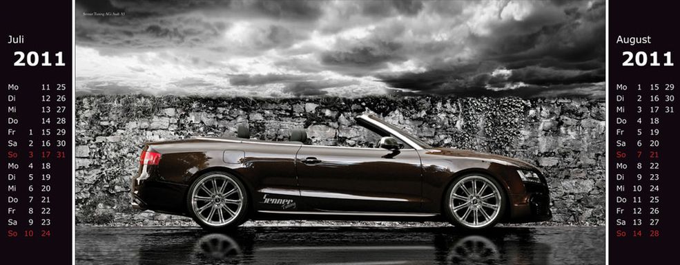 Tuner Calendar 2011 Tuner Calendar 2011 Lipiec-Sierpień