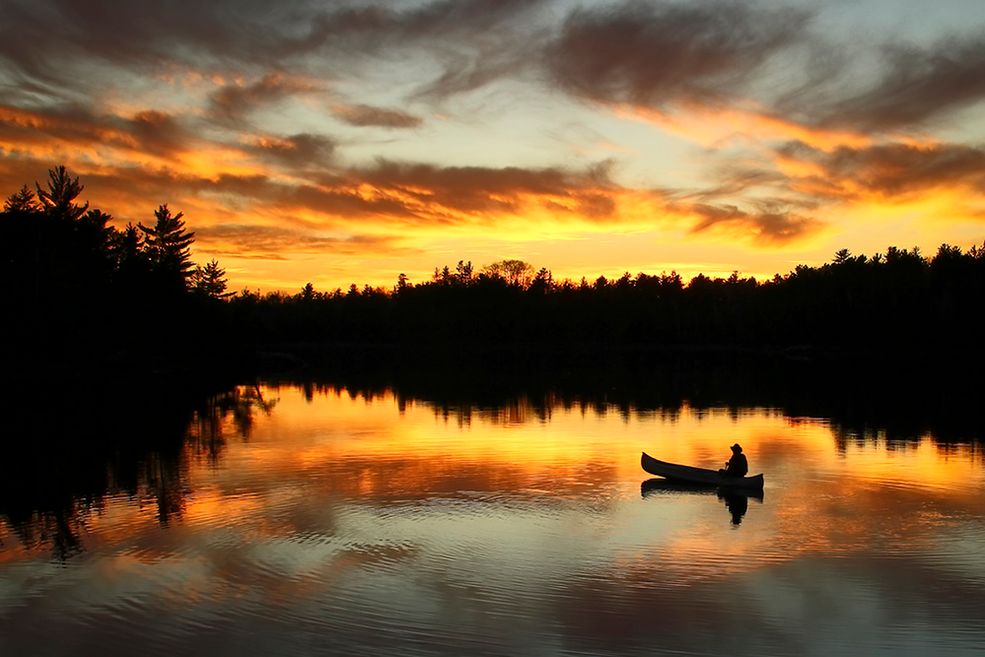 Zwycięzca w kategorii People in Wildness, amator. Na zdjęciu Boundary Waters Canoe Area w Minnesocie.